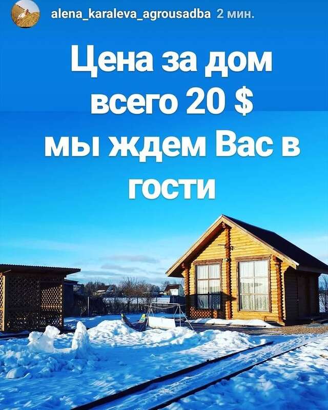 Гостевой дом Agrousadba Domik v Derevne Znamenka-28